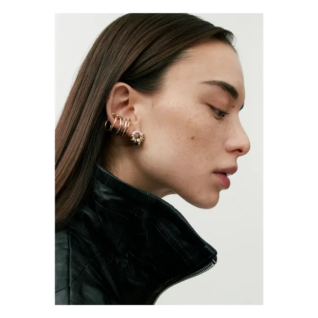 5er-Set Earcuff ISIS | Gold/Silber