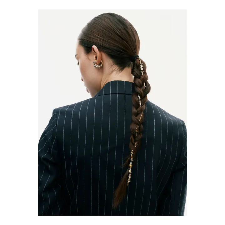 Earcuff Eyelets Shiny | Doré/Argenté- Image produit n°4