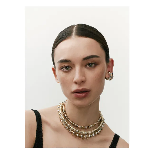 Earcuff Eyelets Shiny | Gold/Silver