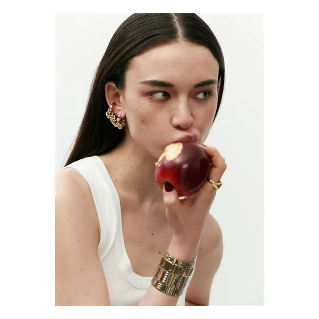 Creolen Bubble Shiny | Gold/Silber