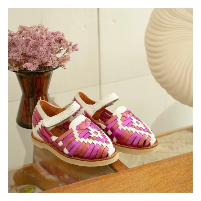 Sandalias Alegria Multi Metallic | Rosa
