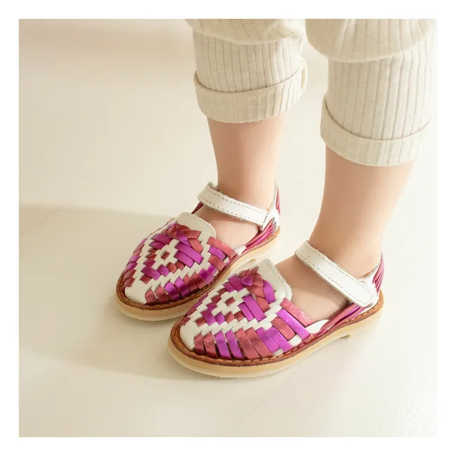 Sandalias Alegria Multi Metallic | Rosa