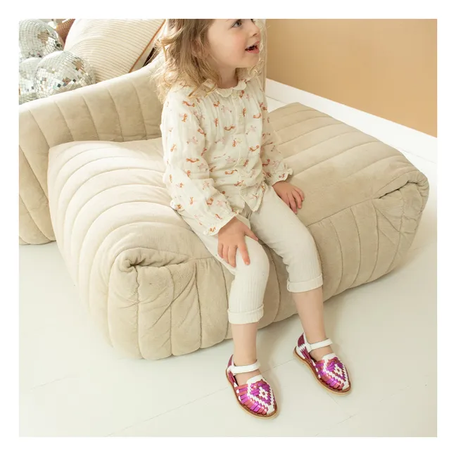 Sandalias Alegria Multi Metallic | Rosa