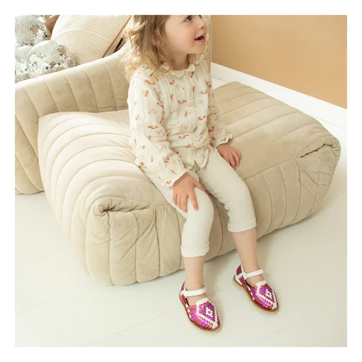 Sandales Alegria Multi Métallisées | Rose- Image produit n°2