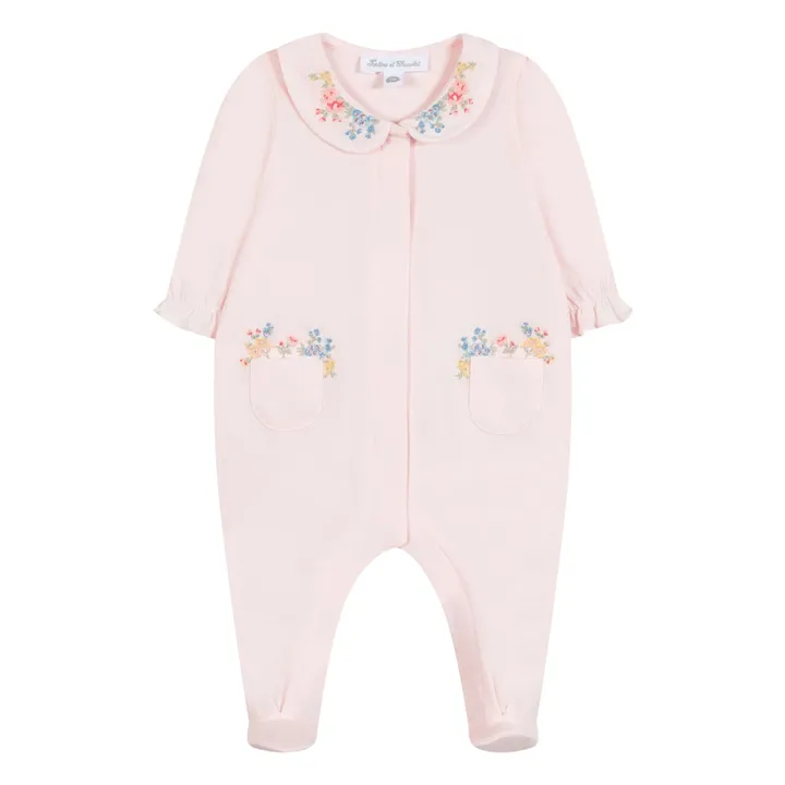 Pyjama Brodé | Rose- Image produit n°0