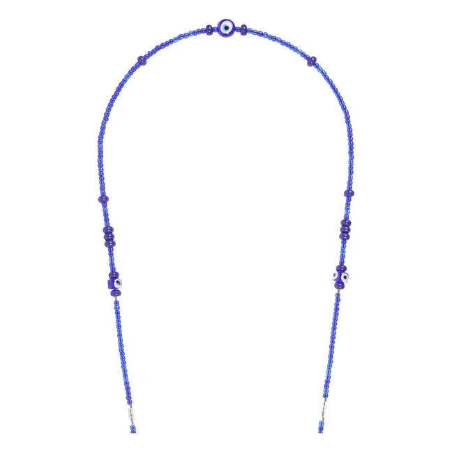 Chaine Longue Leda 120 cm | Bleu