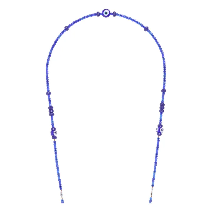 Chaine Longue Leda 120 cm | Bleu- Image produit n°2