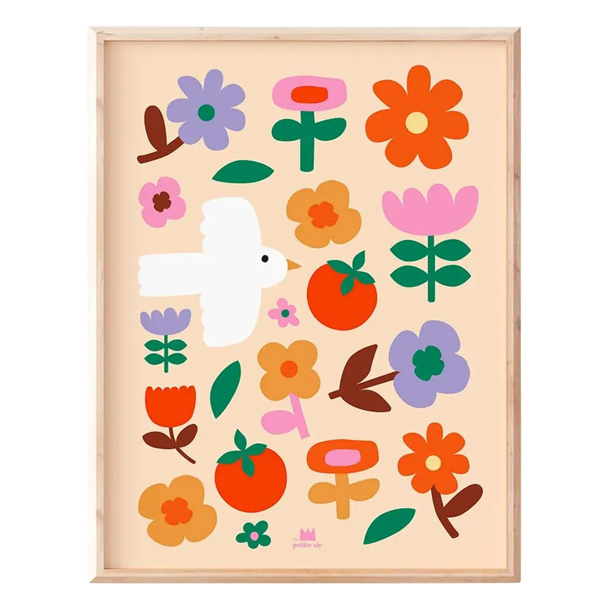 Ma Petite Vie Multicoloured Nature Poster