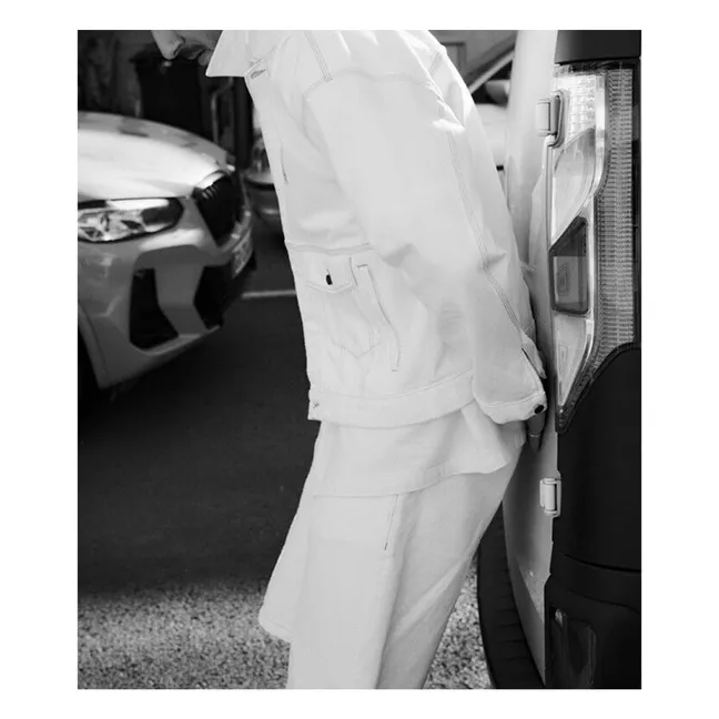 Giacca in fibra riciclata Jozastreet | Bianco