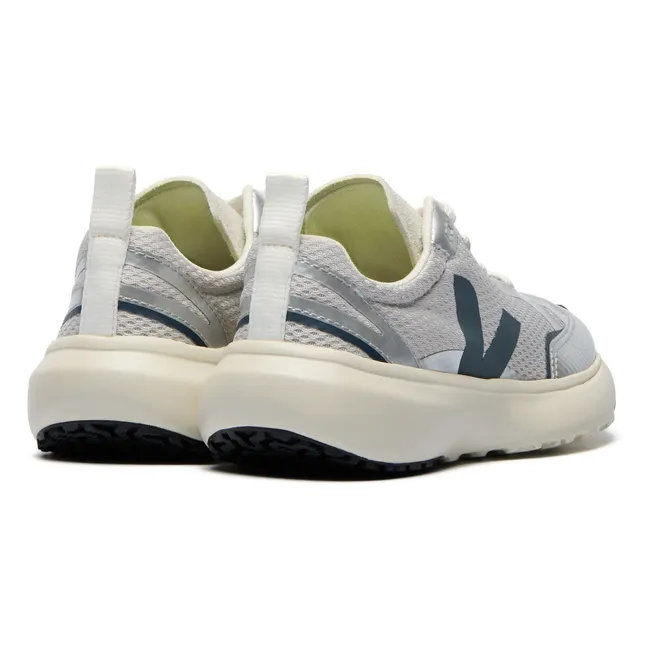 Canary Lace-up Sneakers | Silver