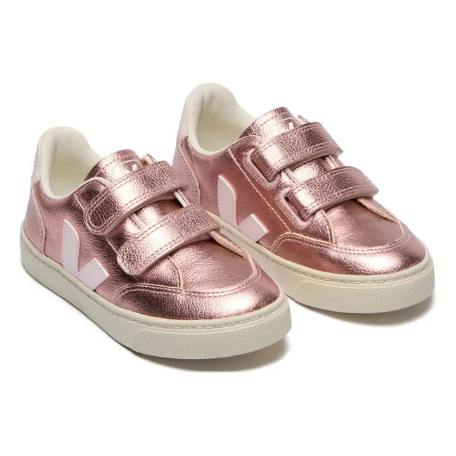 Baskets Scratchs V-12 | Or rose