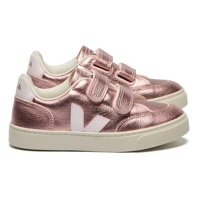 Baskets Scratchs V-12 | Or rose
