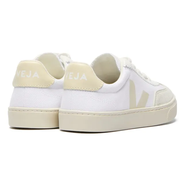 Volleyball Lace-up Sneakers | White