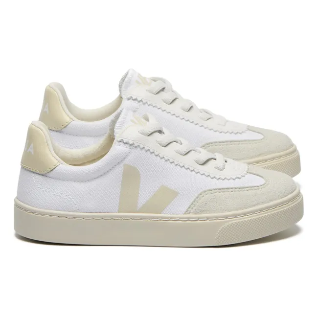 Volleyball Lace-up Sneakers | White