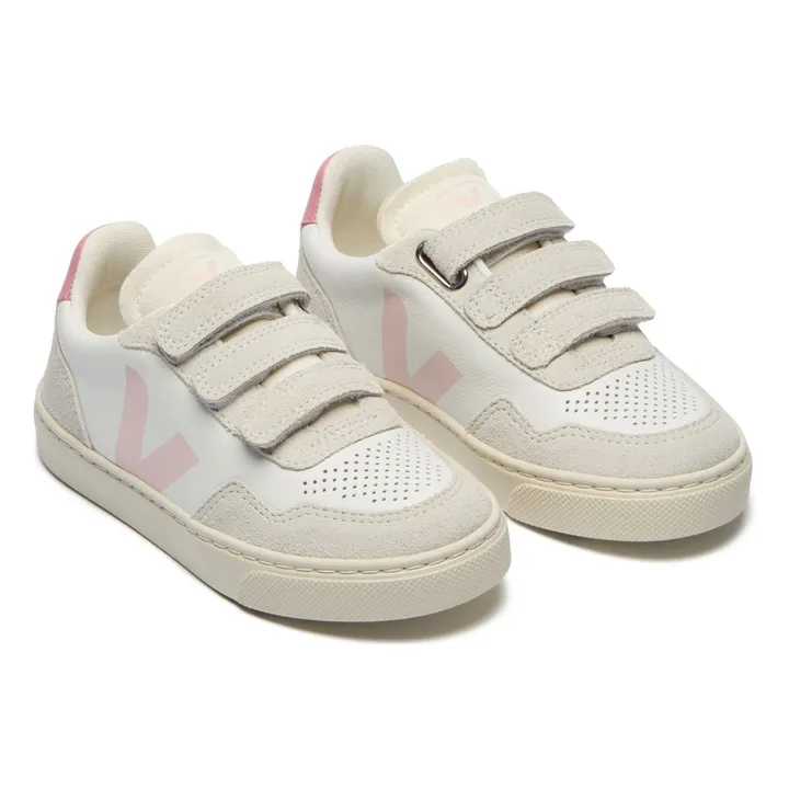Baskets Scratchs V-90 | Rose pâle- Image produit n°1