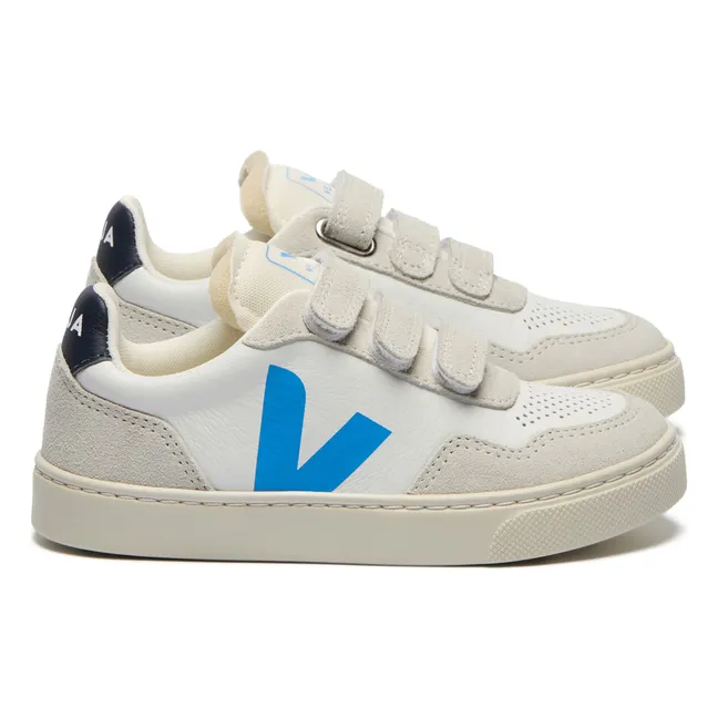 V-90 Leather Scratch Sneakers O.T. | Blue