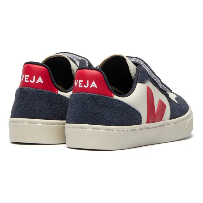 V-10 Scratch Sneakers | Navy blue