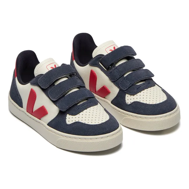 Baskets Scratchs V-10 | Bleu marine