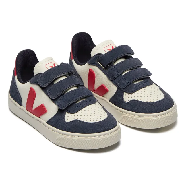 V-10 Scratch Sneakers | Navy blue