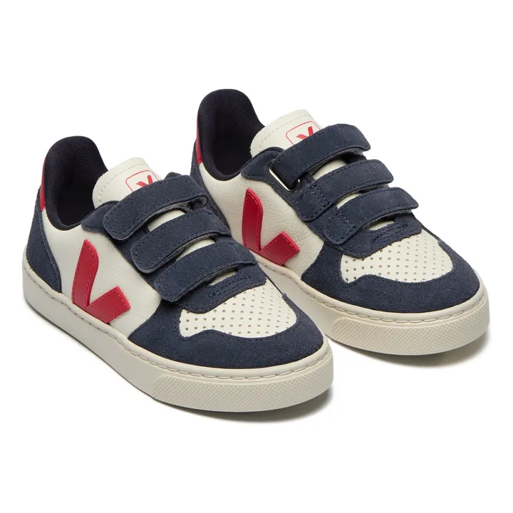 Baskets Scratchs V-10 | Bleu marine- Image produit n°1