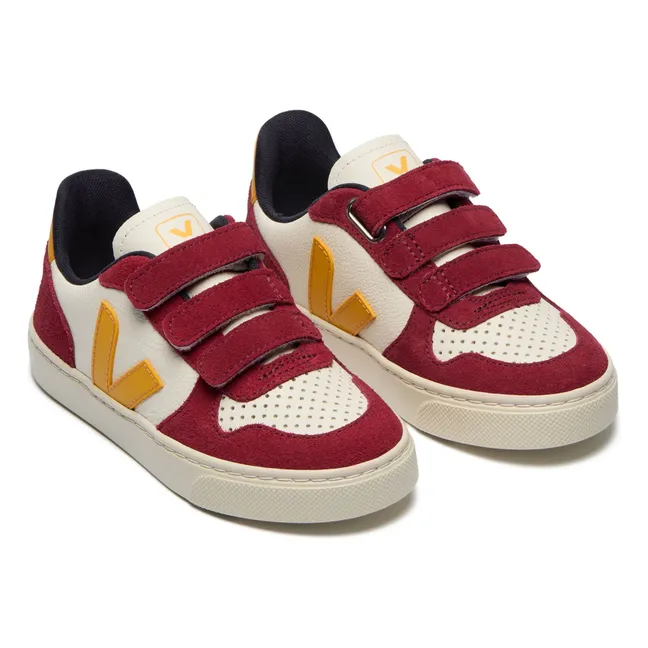 Baskets Scratchs V-10 | Bordeaux