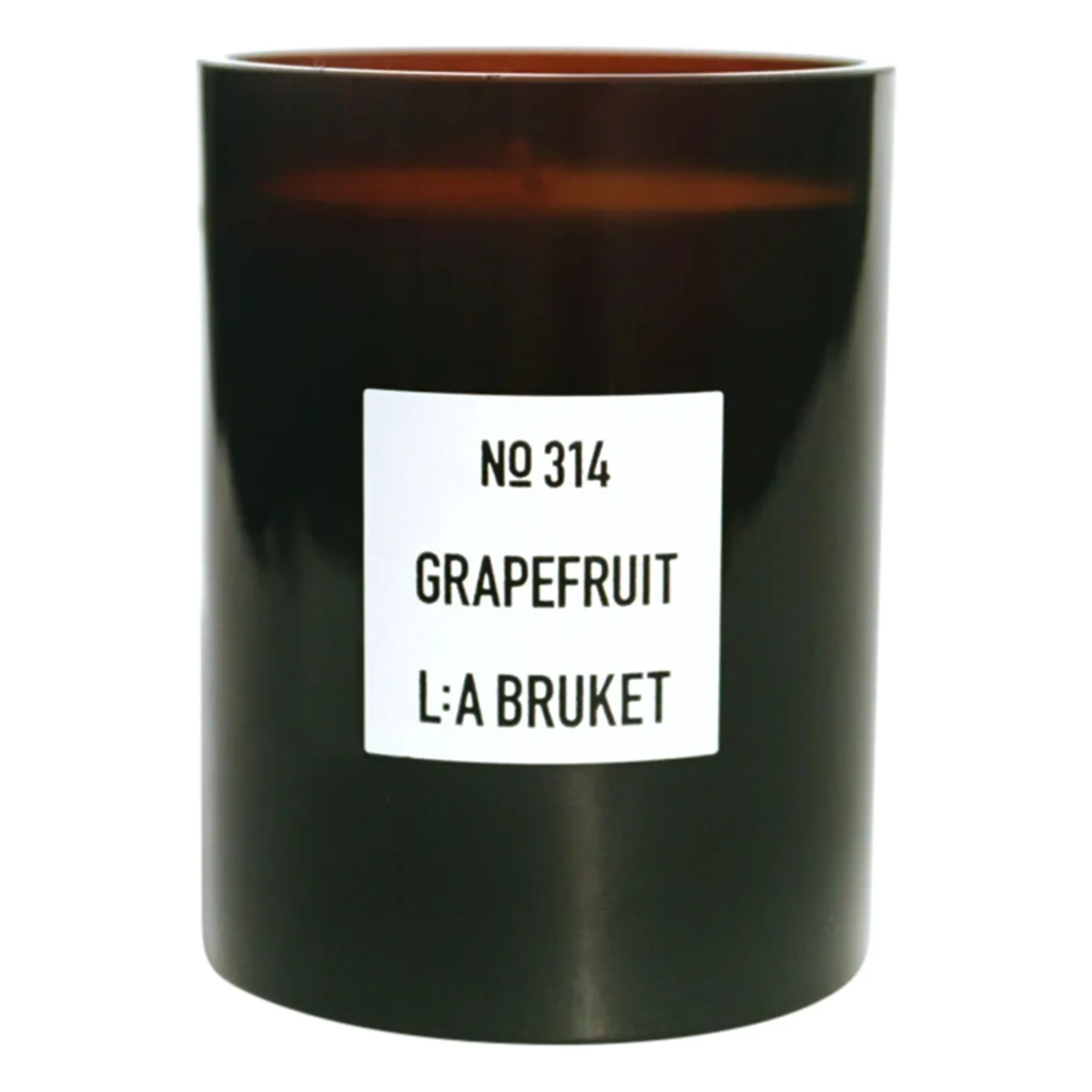 L:a Bruket Untinted Grapefruit Scented Candle - 260G