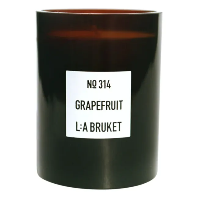 Bougie parfumée Grapefruit - 260g | Non teinté
