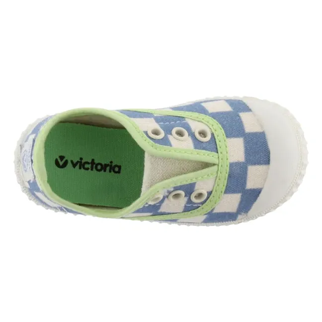 Zapatillas Lona Square Scratch | Azul