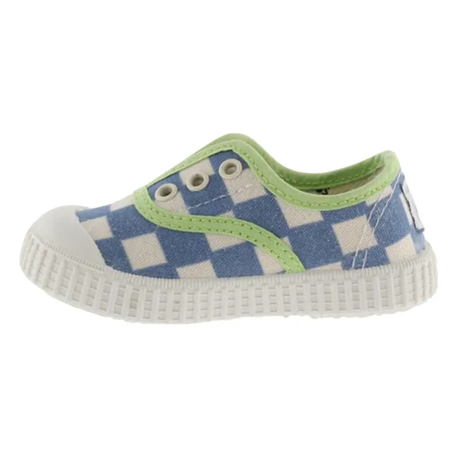 Zapatillas Lona Square Scratch | Azul