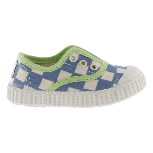 Zapatillas Lona Square Scratch | Azul