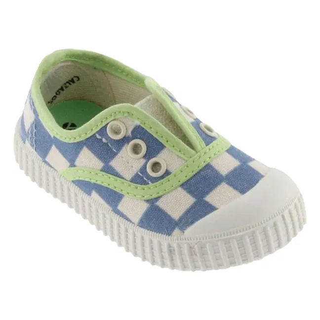 Zapatillas Lona Square Scratch | Azul