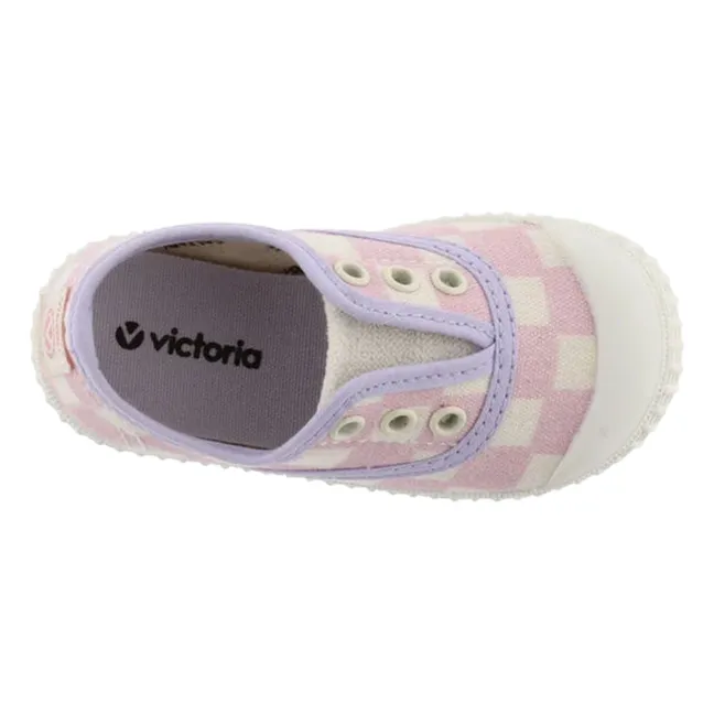 Zapatillas Lona Square Scratch | Rosa