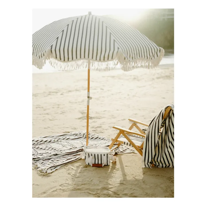 Parasol frangé Premium | Noir- Image produit n°6