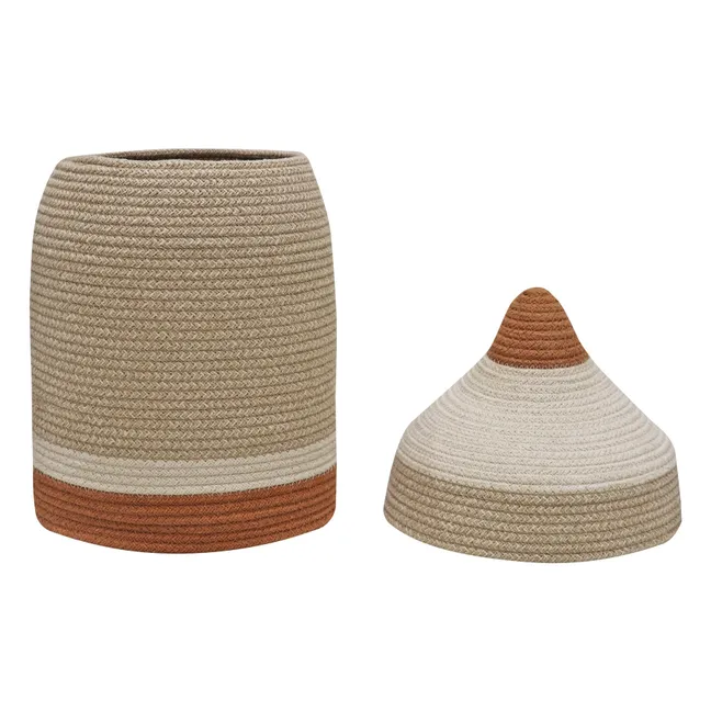 Cesta para lápices | Marrón claro