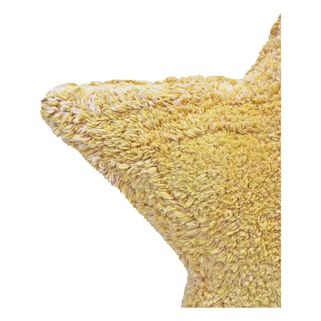 Coussin Etoile | Pale yellow