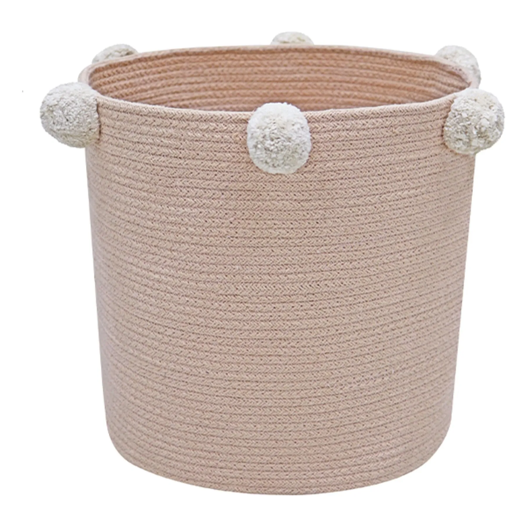 Lorena Canals Pink Bubbly Storage Basket