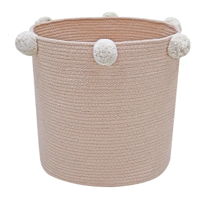 Cesta de almacenaje Bubbly | Rosa