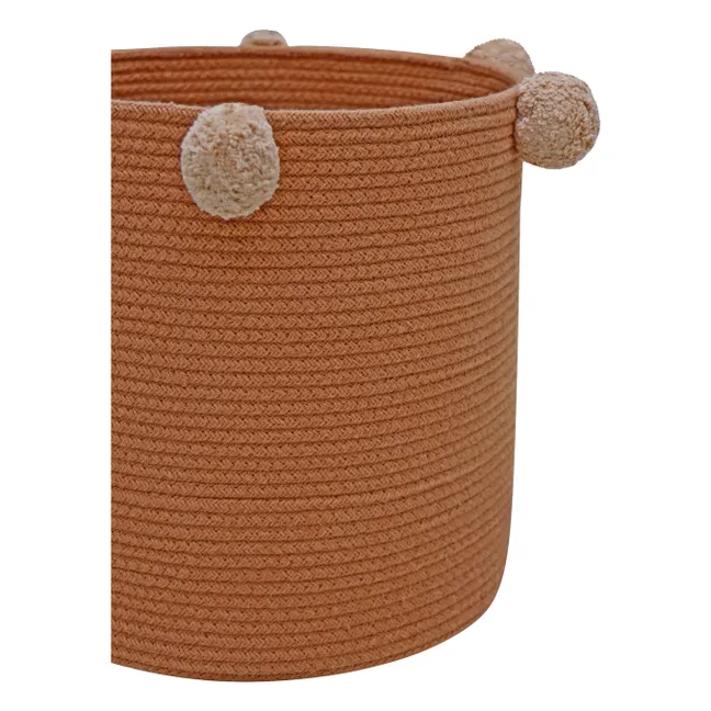 Cesta de almacenaje Bubbly | Marrón claro