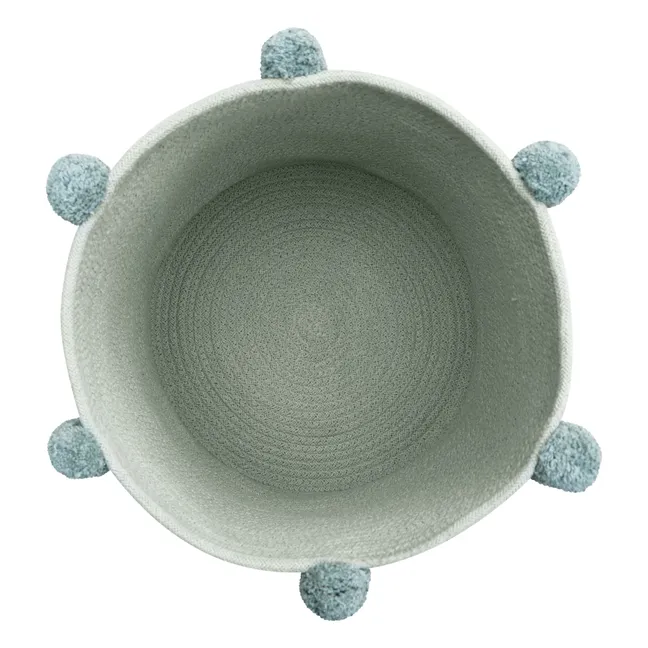 Cesta de almacenaje Bubbly | Azul Claro