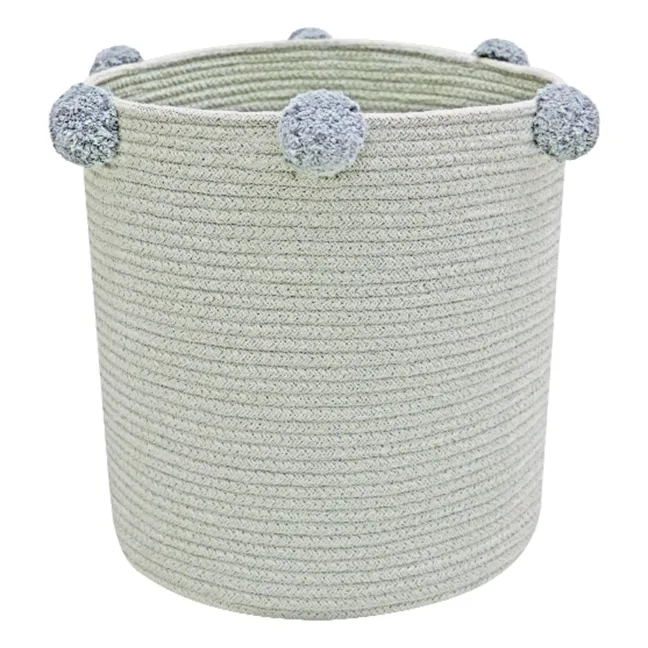 Cesta de almacenaje Bubbly | Azul Claro