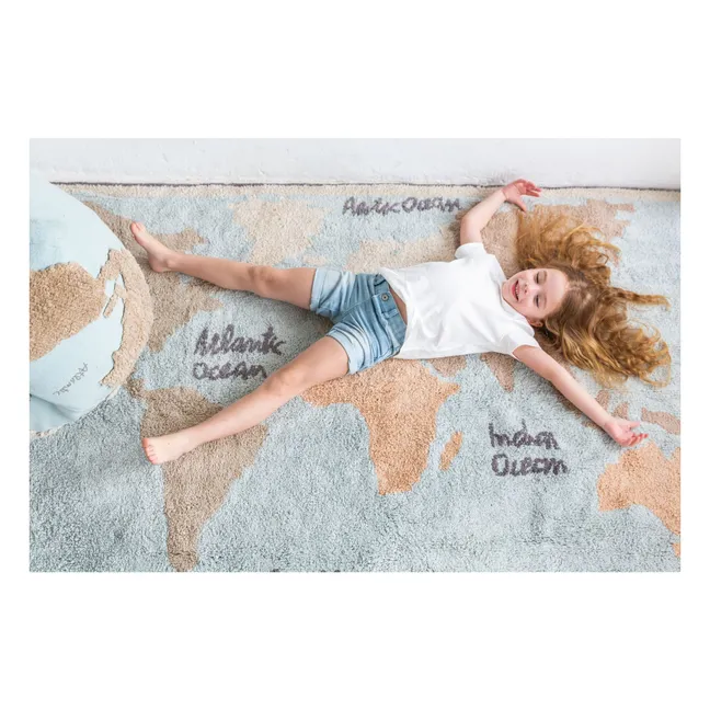 Tapis World map