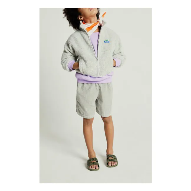 Veste Façon Sherpa Hoktown | Ecru chiné