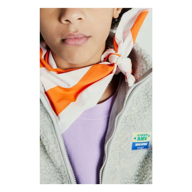 Veste Façon Sherpa Hoktown | Ecru chiné