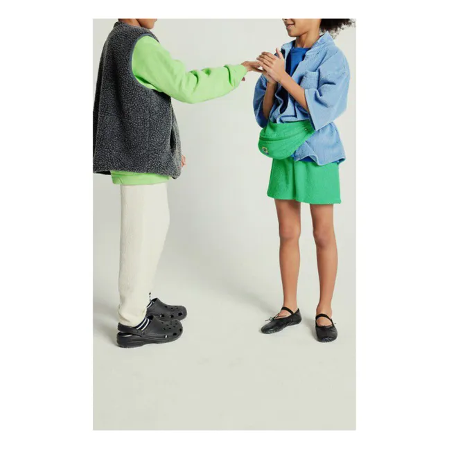 Veste Sans Manches Façon Sherpa Hoktown | Gris anthracite