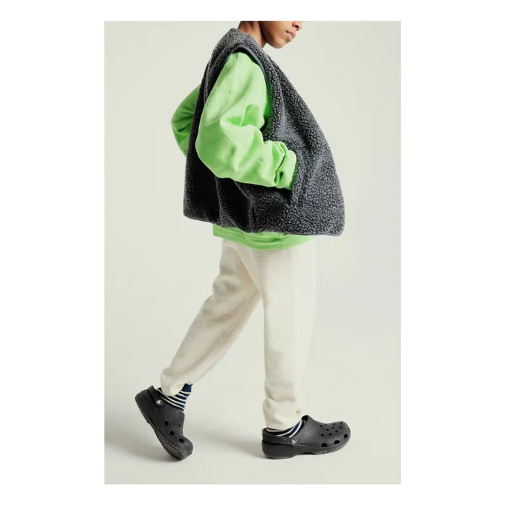 Veste Sans Manches Façon Sherpa Hoktown | Gris anthracite- Image produit n°2