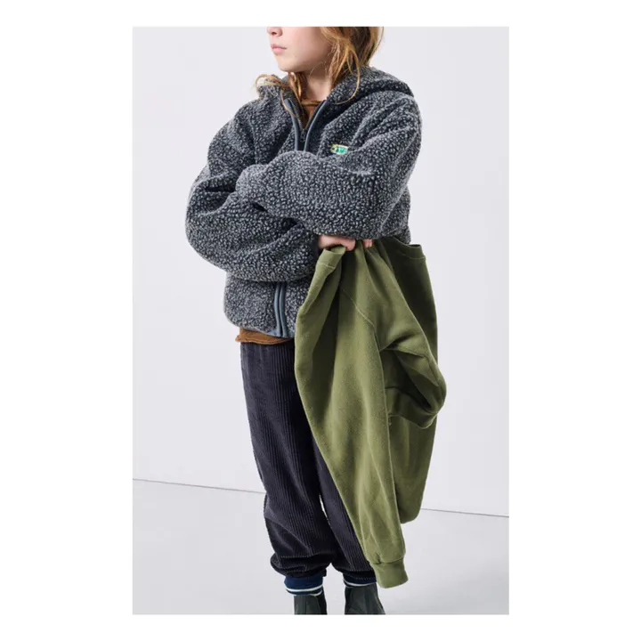 Chaqueta con capucha Sherpa Hoktown | Grigio antracite chino- Imagen del producto n°3