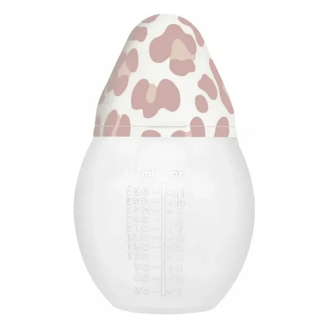 Graouu medical silicone bottle and physiological teat | Rosa Pallido