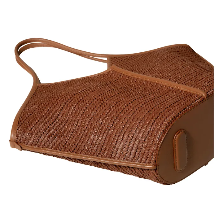 Sac Calella Raphia | Camel- Image produit n°3