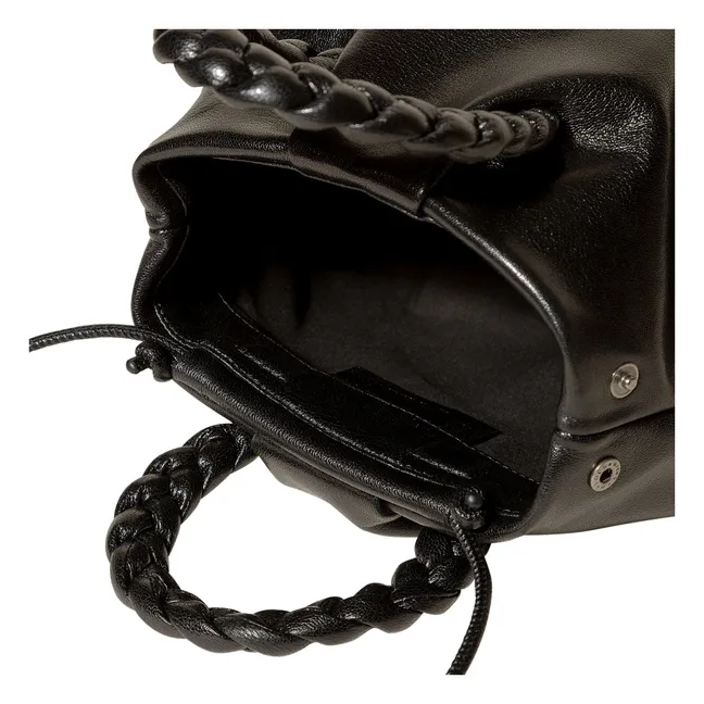 Bag Bombon M Soft Shiny | Black