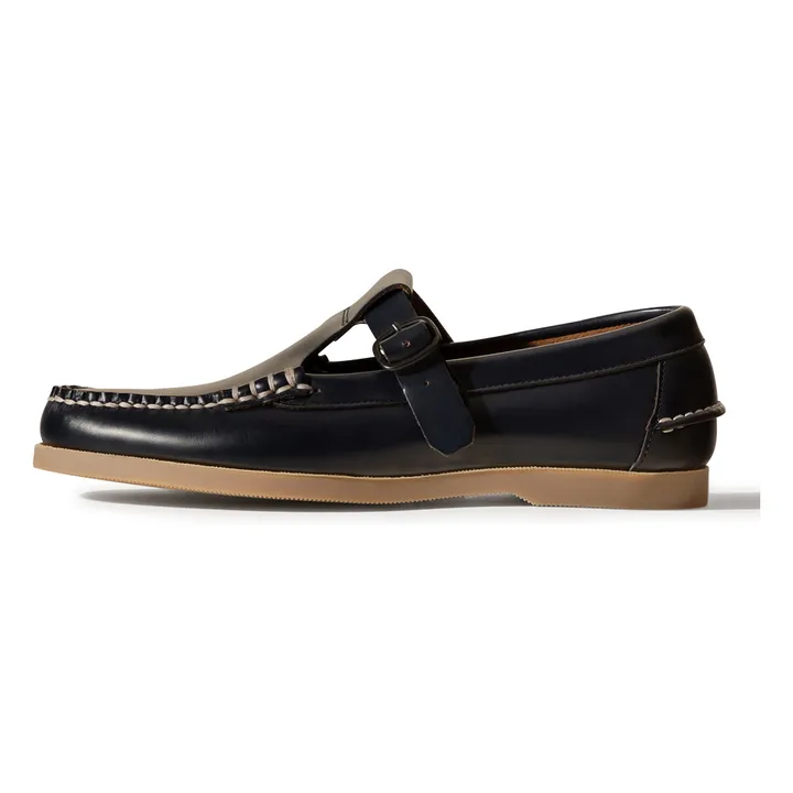 Mocassins Alber Nautic | Bleu marine- Image produit n°0